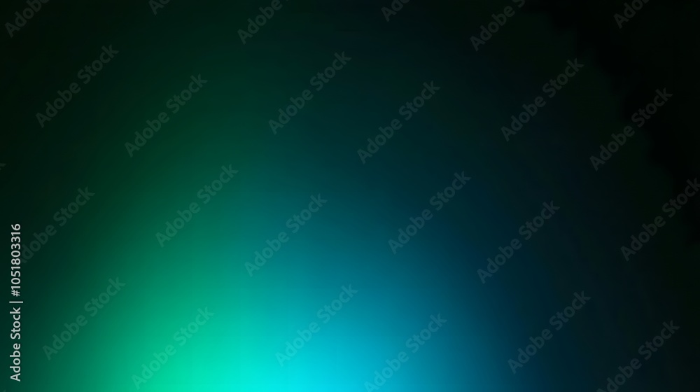 Obraz premium High-Resolution Dark Blue and Green Gradient Background, Perfect for Simple and Elegant Wallpaper Designs