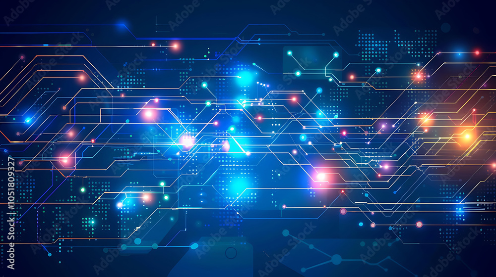 Obraz premium circuit board