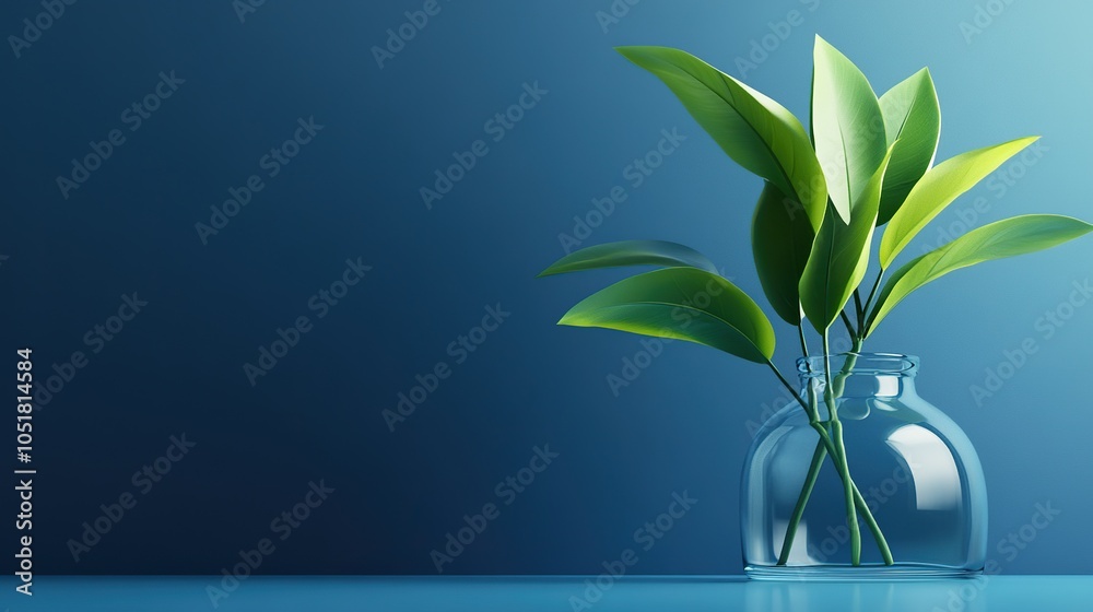 3d illustration of a background with plants and nature to highlight the final product 3d illustration of a background with plants and nature to highlight the final product
