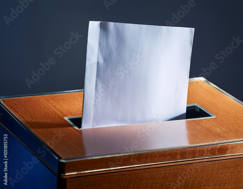 Wahlurne – Symbol für Demokratie und Mitbestimmung