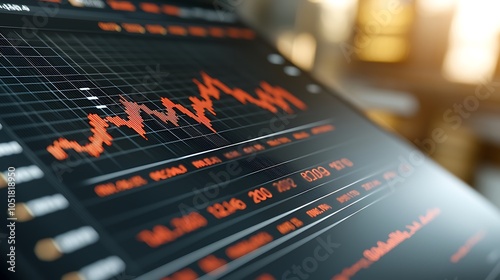 Analyzing market trends understanding stock fluctuations through data visualization and charting techniques in finance