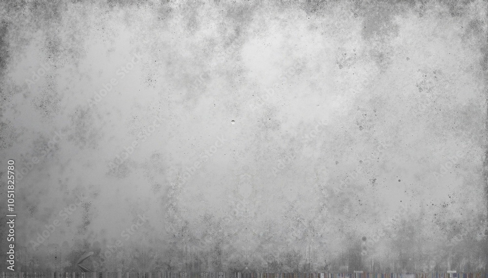 Obraz premium Grunge Concrete Texture in Grayscale with Copy Space