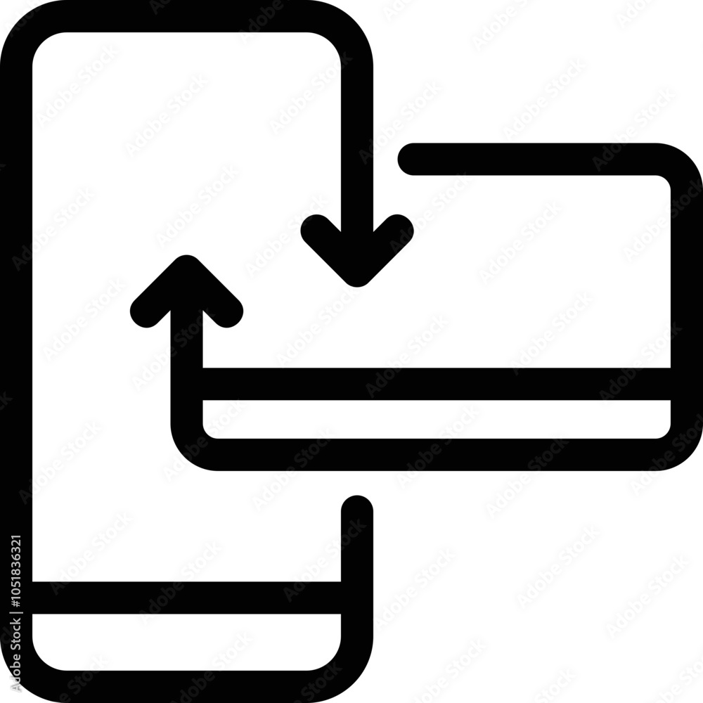 Simple vector icon bank card Simple vector icon bank card