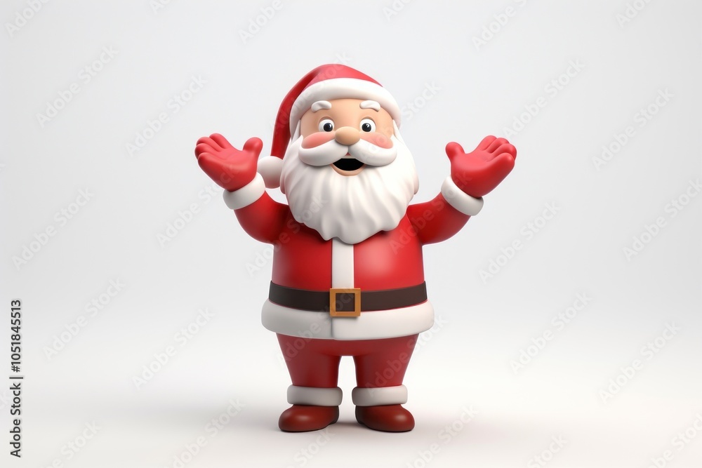 Santa Claus toy christmas figurine. Santa Claus toy christmas figurine.