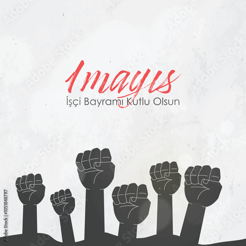 1 Mayis, işci bayramı tasarımlari. özel banner tasarımı. Translation: May 1, Labor Day designs. custom banner design.