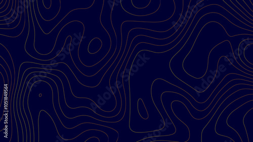 Background of the topographic map. Abstract geographic grid. Topographic map lines, contour background.