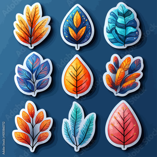 Boho Feather & Arrow Die Cut Set, Vinyl Decor, Bohemian Style