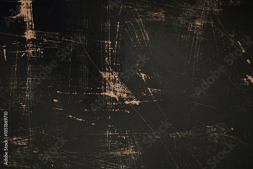 Obraz na plátne This black background has an attractive distressed texture that gives it uniqueness and character