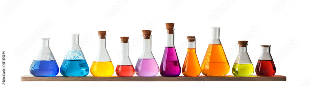 Chemistry Flask Glass Icon Vector Illustration Graphic