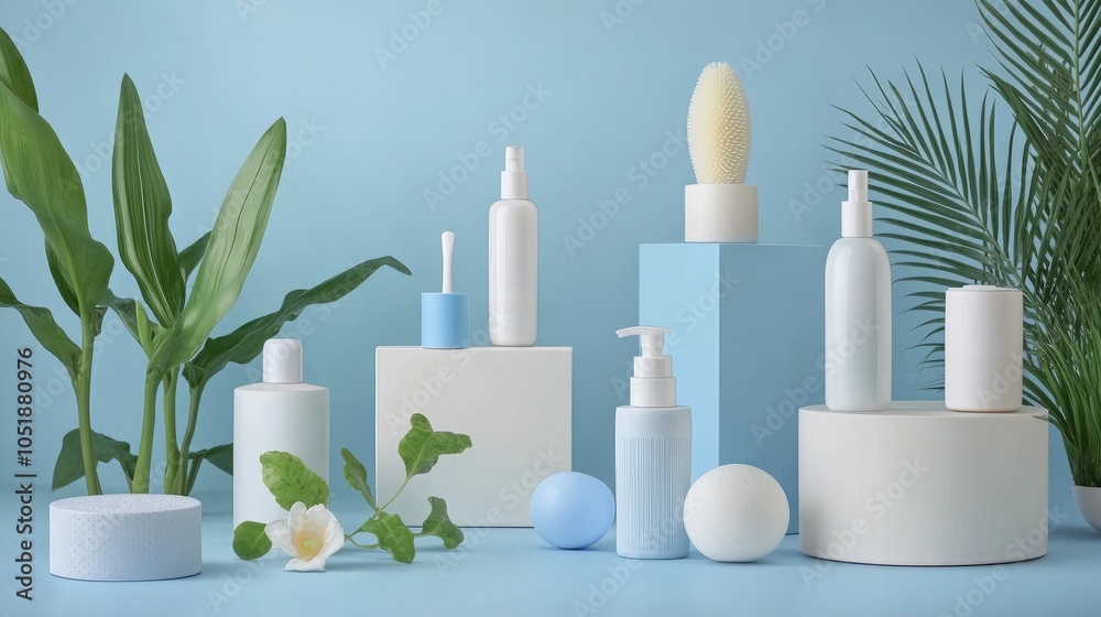 Clean and Bright Blue Minimal Surface Design Clean and Bright Blue Minimal Surface Design