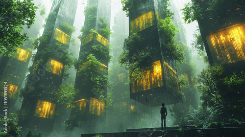 a future world where data and AI run things smoothly