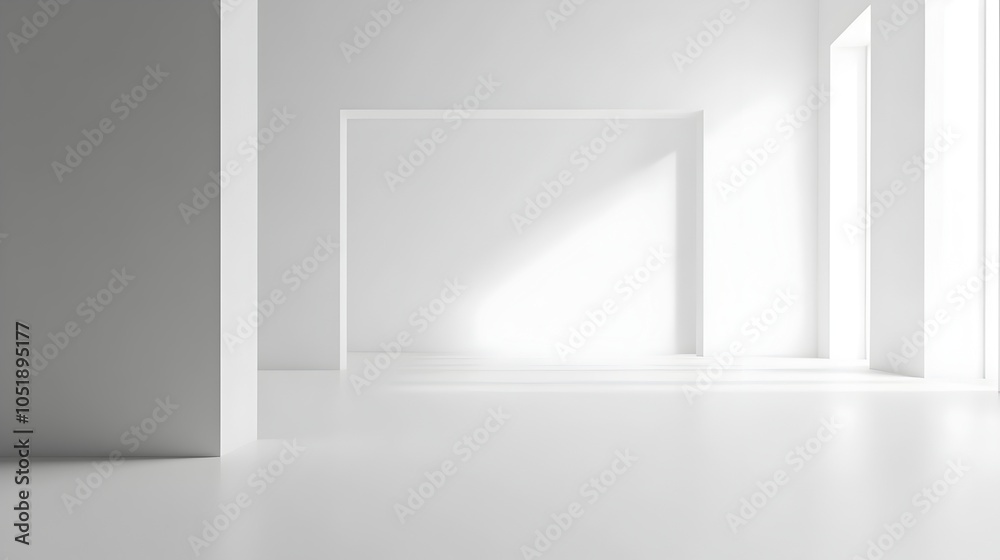 Minimalist White Backdrop with Soft Edges Offering Ample Copy Space for Elegant Design Minimalist White Backdrop with Soft Edges Offering Ample Copy Space for Elegant Design