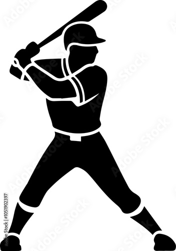 a baseball player with a bat in his hand