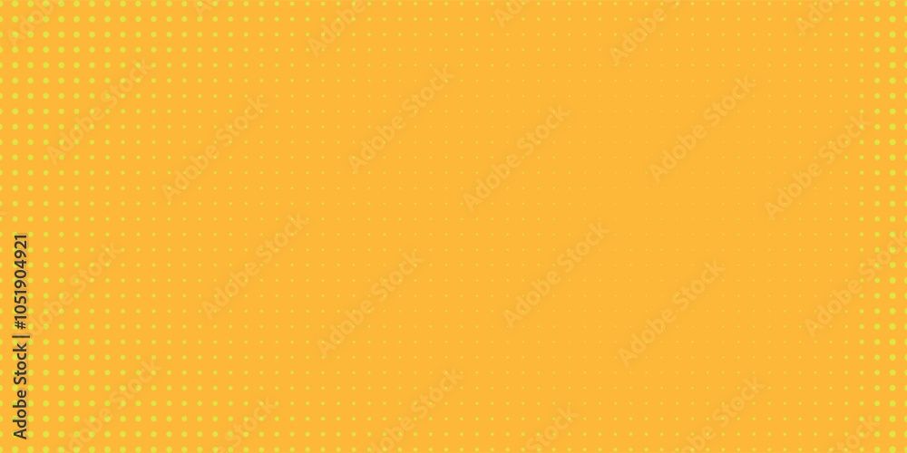 Fototapeta premium Dots halftone yellow and dark blue color pattern gradient grunge texture background. vector