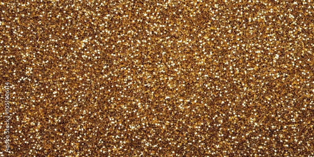Golden Glitter Texture for Background Use