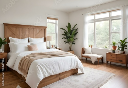 Interior Of Bedroom.