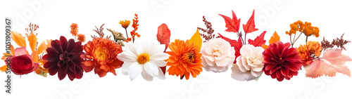 Three bouquet of flowers