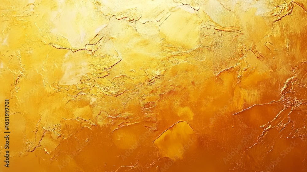 Glossy gold wall texture with reflective light.
Glossy gold wall texture with reflective light.