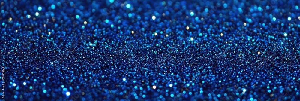 Glittery Blue Texture Creating Chaos in a Vivid Scene Glittery Blue Texture Creating Chaos in a Vivid Scene