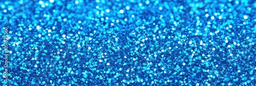 Blue Glitter Texture Background for Creative Projects