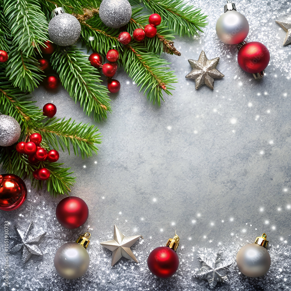 custom made wallpaper toronto digitalFestive Christmas Background on White with Space for Custom Text