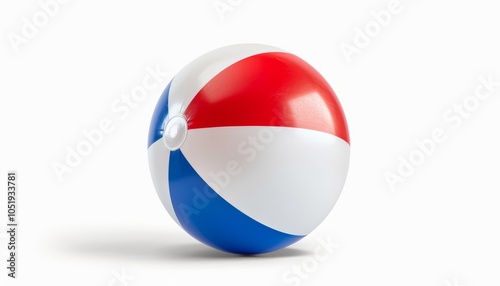 Sunny Beach Fun: Vibrant Beach Ball Isolated on White Background Free Download Sunny Beach Fun: Vibrant Beach Ball Isolated on White Background - GFXLoad