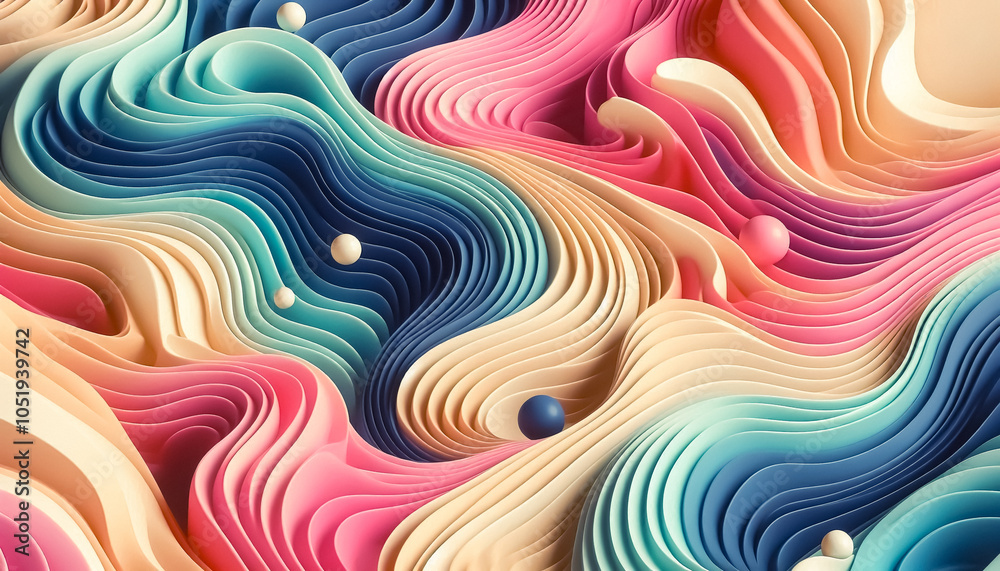 Fototapeta premium Beautiful abstract background