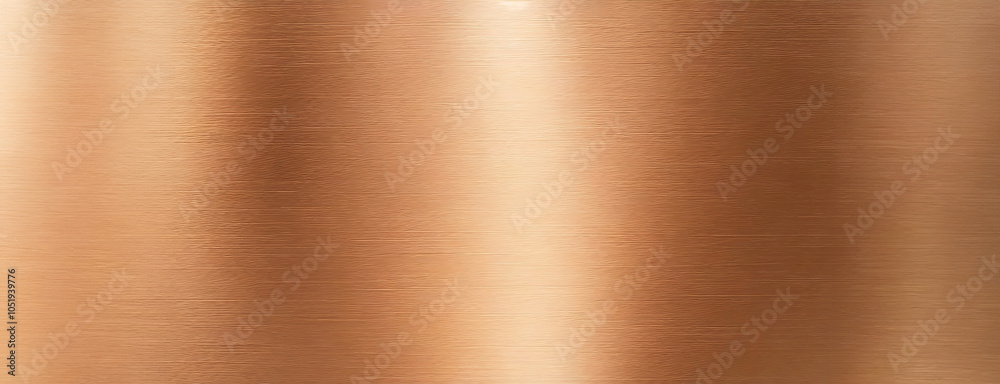 custom made wallpaper toronto digitalPolished metallic copper texture with horizontal brushed strokes, highlighting a smooth and reflective surface.