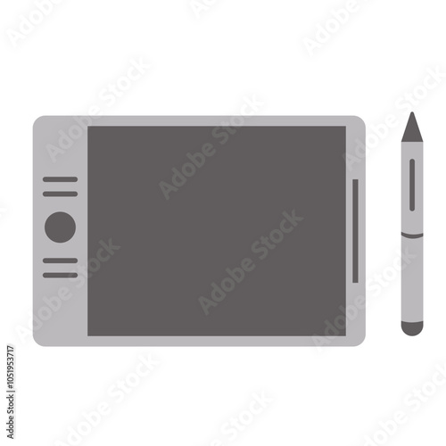 designer digital tablet and pen
