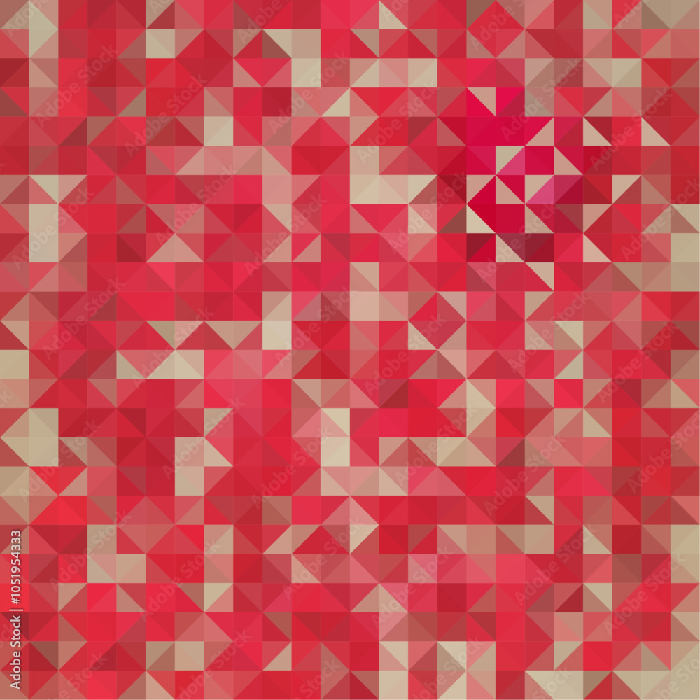 Red Geometric Triangle Background Pattern Red Geometric Triangle Background Pattern