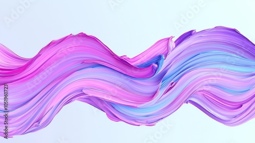 Vibrant swirls of color a dynamic abstract artwork blending pink and blue tones for a fresh aesthetic appeal