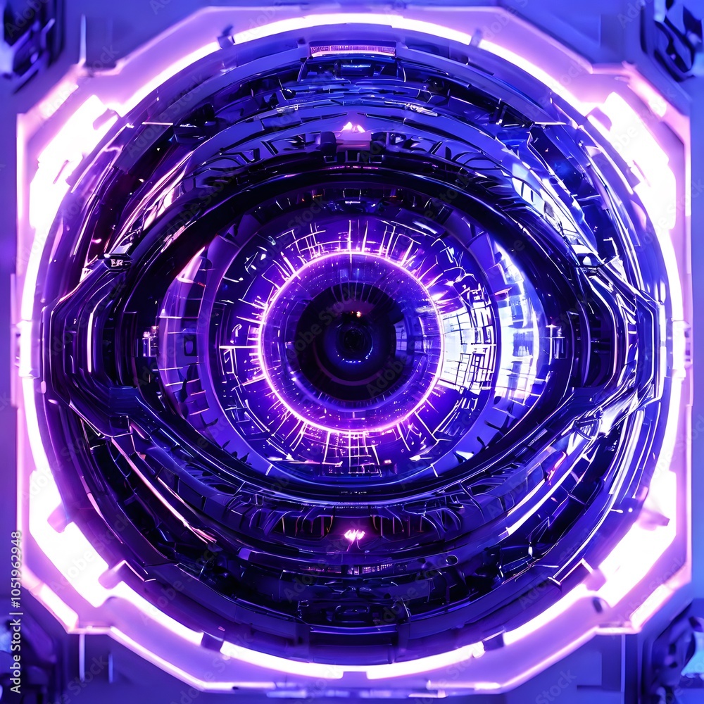 Obraz premium artificial intelligence concept design with futuristic look
