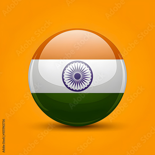 indian flag design  photo