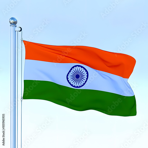 indian flag design  photo