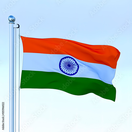 indian flag design  photo