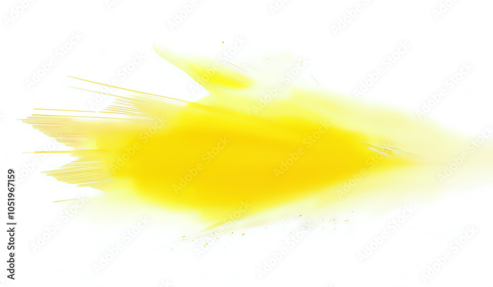 White background with abstract yellow color White background with abstract yellow color