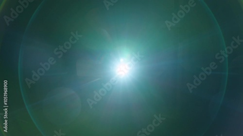 The video projector lights up and dazzles us with cold-coloured flashes of light