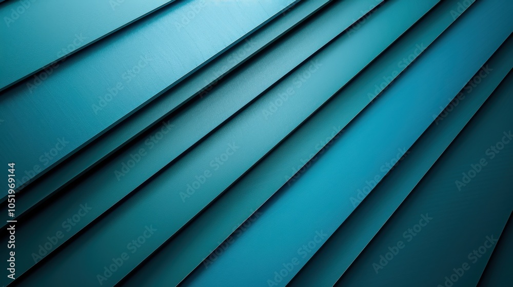 Obraz premium Teal Blue: A vibrant mix of blue and green, teal blue symbolizes sophistication and creativity, favored in modern design and branding contexts. 