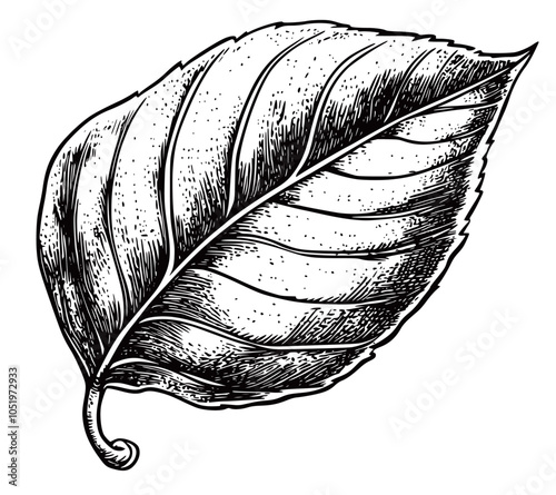 illust a leaf 