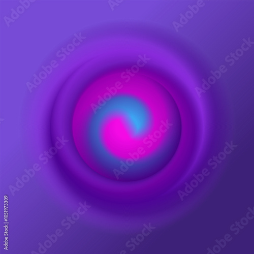 Swirling purple and pink gradient vortex creating a hypnotic abstract effect