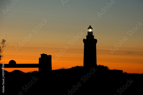 Phare du Cap Fréhel au coucher de soleil