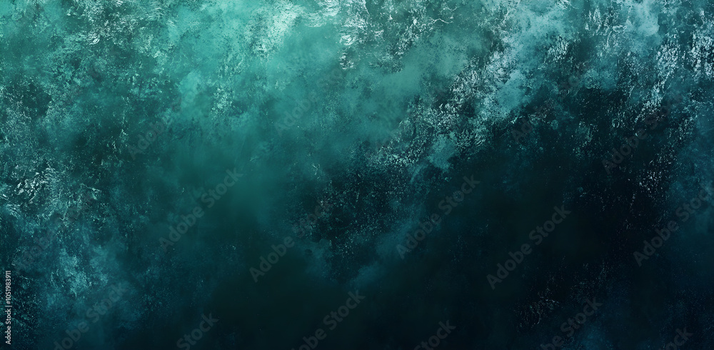 Fototapeta premium Abstract Teal Water Texture