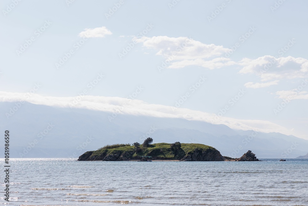 Tiny island in the sea Tiny island in the sea
