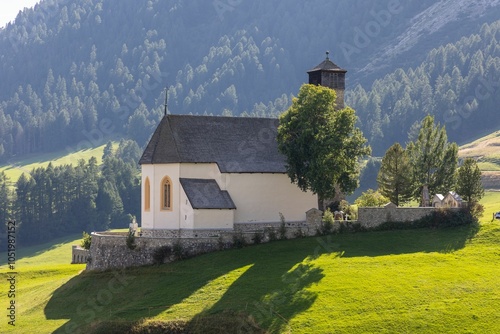 Scenic view of Samedan in Switzerland