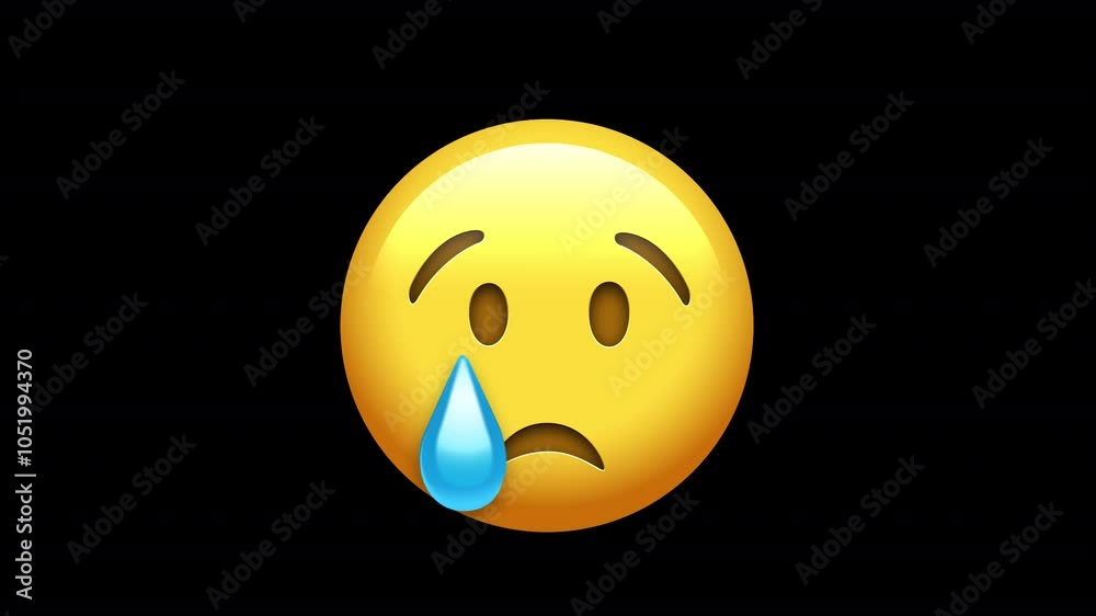Crying Emoji Sad Emoticon face