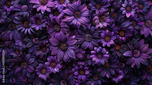 So Many Purple Flowers