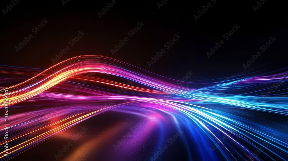 Dark background highlighting the significance of data transfer efficiency. Dark background highlighting the significance of data transfer efficiency.