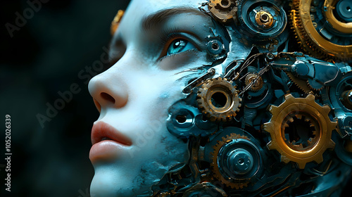 3D Illustration of a Woman ...