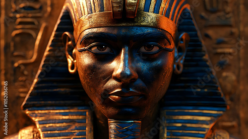Ancient Egyptian Pharaoh Bu...