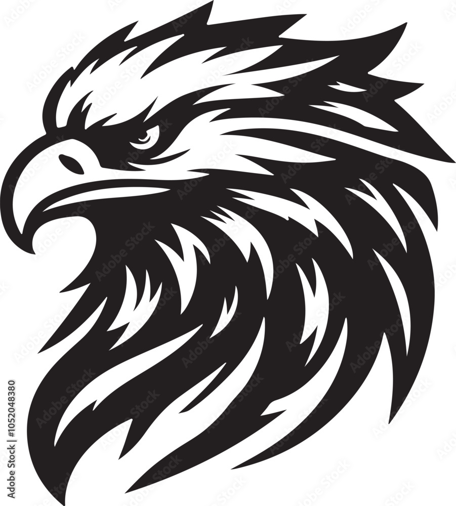 flying eagle head logo icon silhouette vector art flat design illustrations flying eagle head logo icon silhouette vector art flat design illustrations